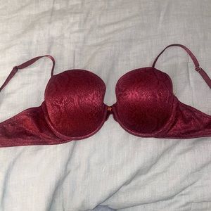 Savage X Fenty Maroon Bra